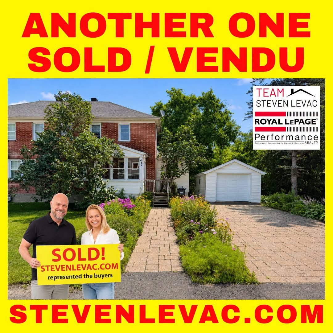 Another one sold / Vendu - Team Steven Levac