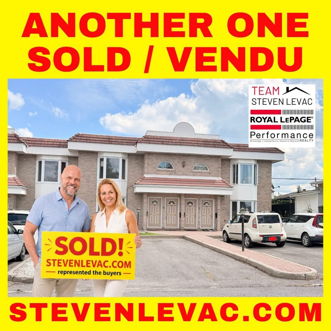 Another one sold / Vendu - Team Steven Levac