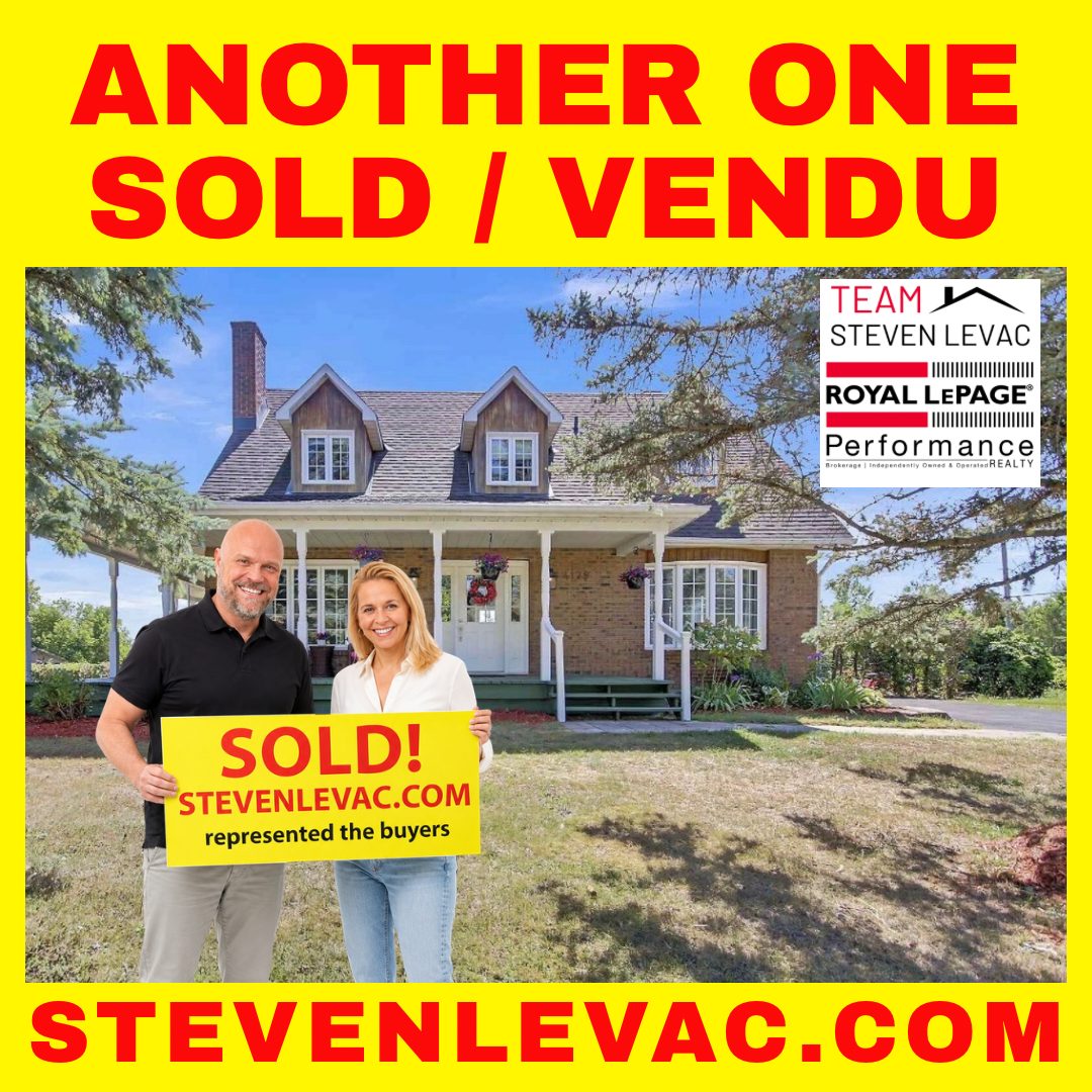 Another one sold / Vendu - Team Steven Levac