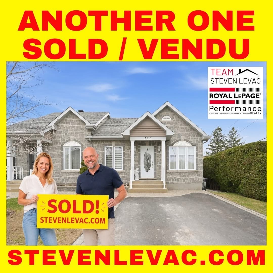 Another one sold / Vendu - Team Steven Levac