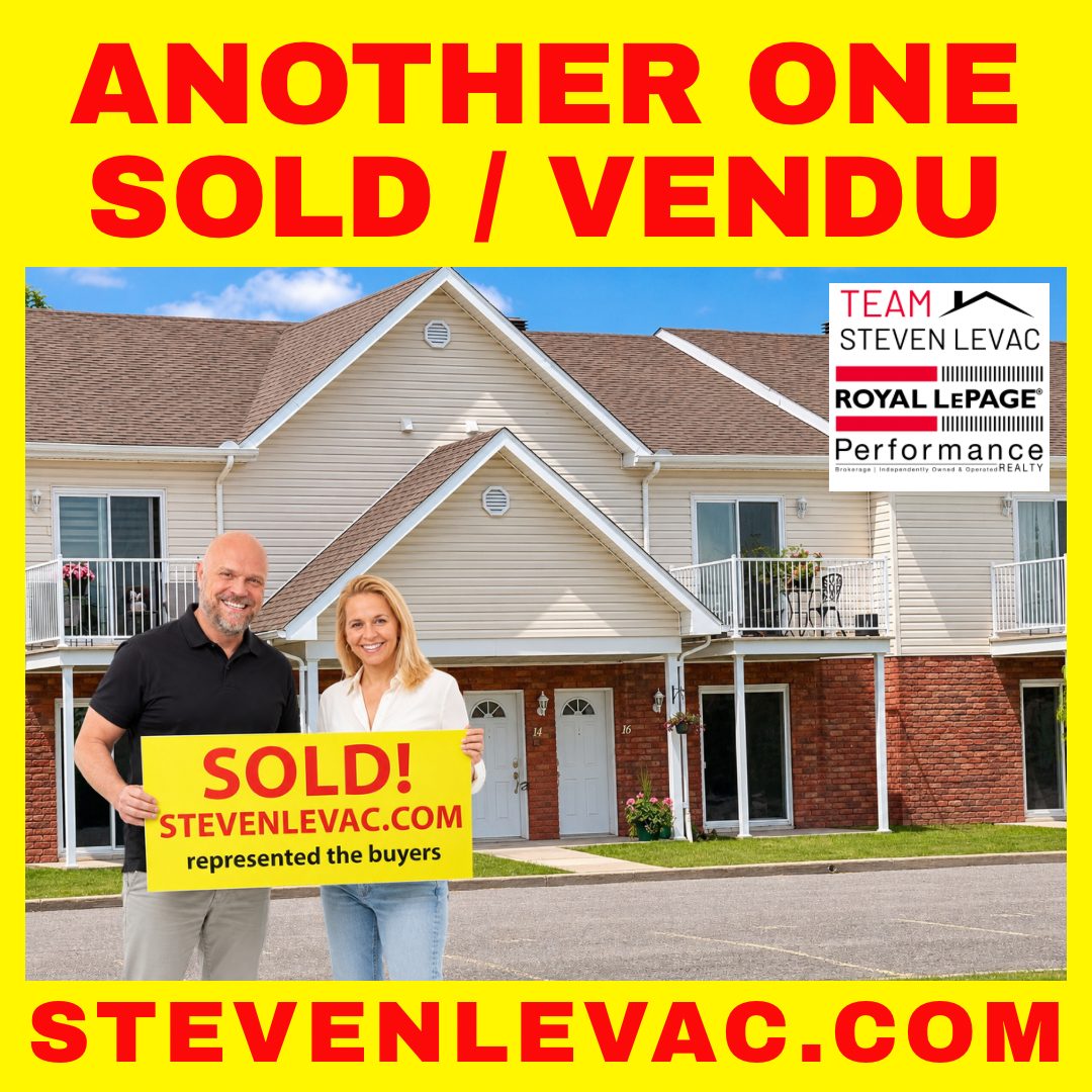 Another one sold / Vendu - Team Steven Levac