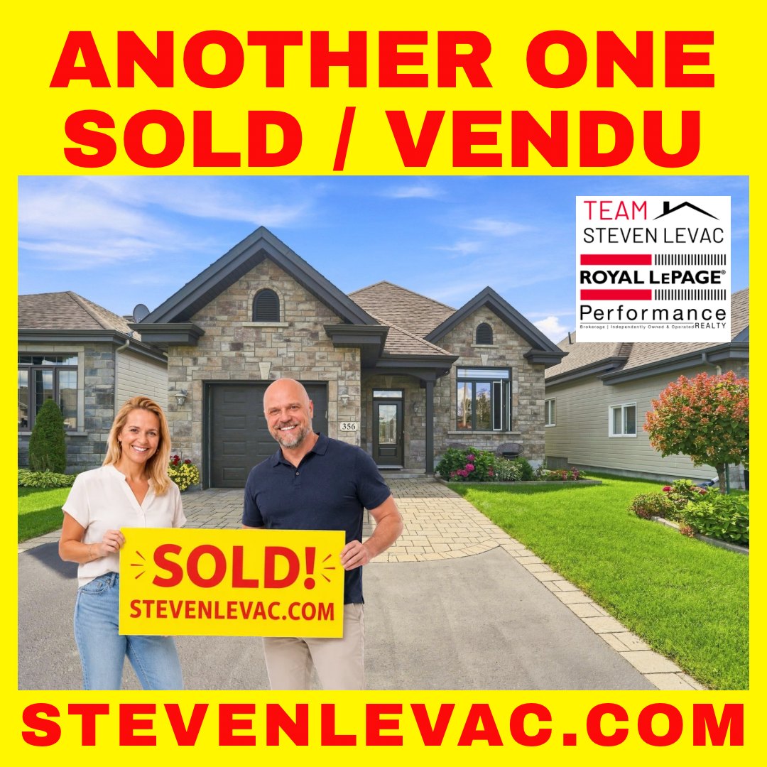 Another one sold / Vendu - Team Steven Levac